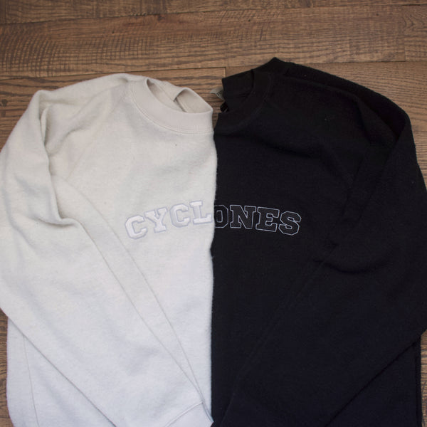 Cyclones Home Base Embroidered Crewneck