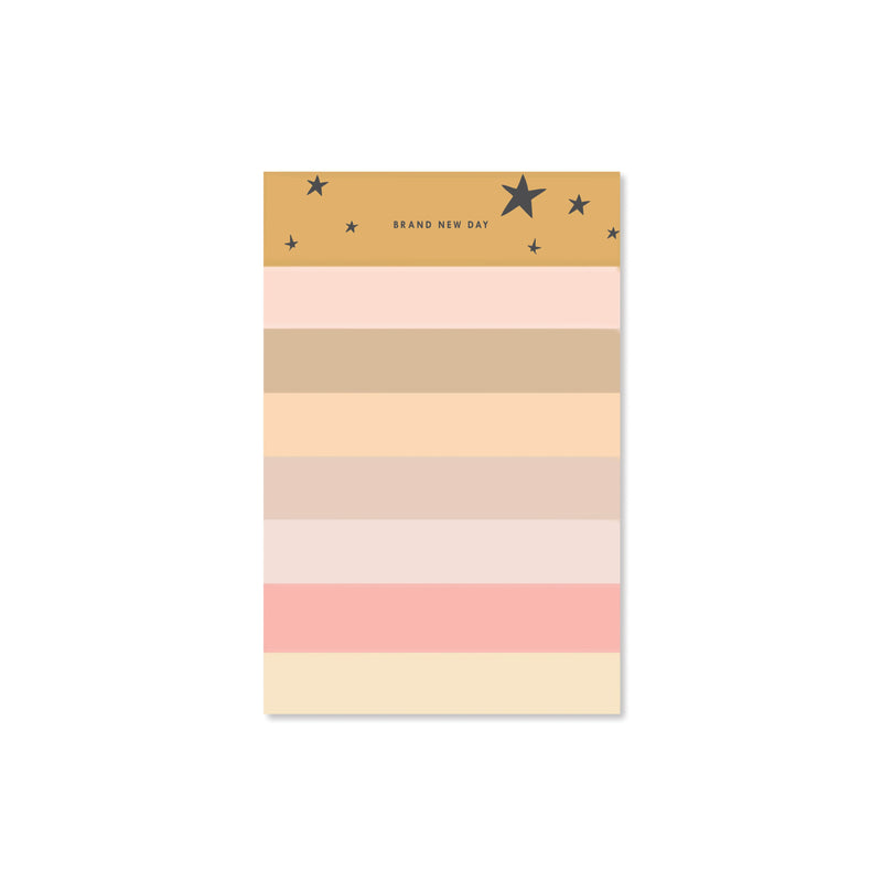 Colorblock Daily Notepad