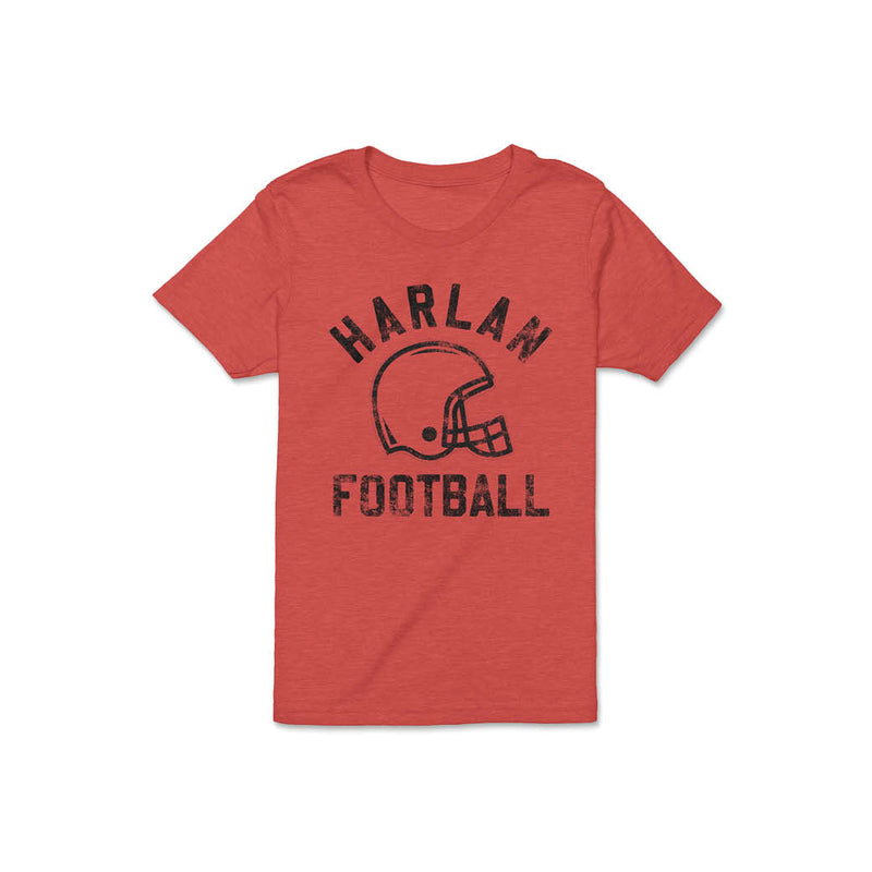 Toddler & Youth Vintage Harlan Football Tee