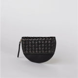 Laura Woven Leather Coin Purse