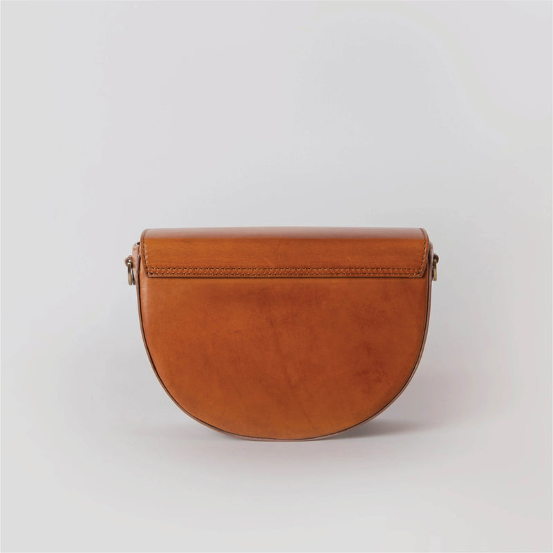 Ava Cognac Classic Leather Bag