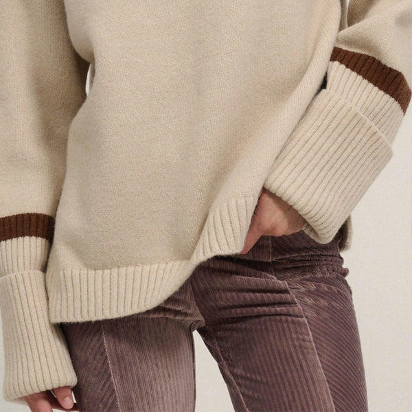 Townsand Contrast Cuff Sweater
