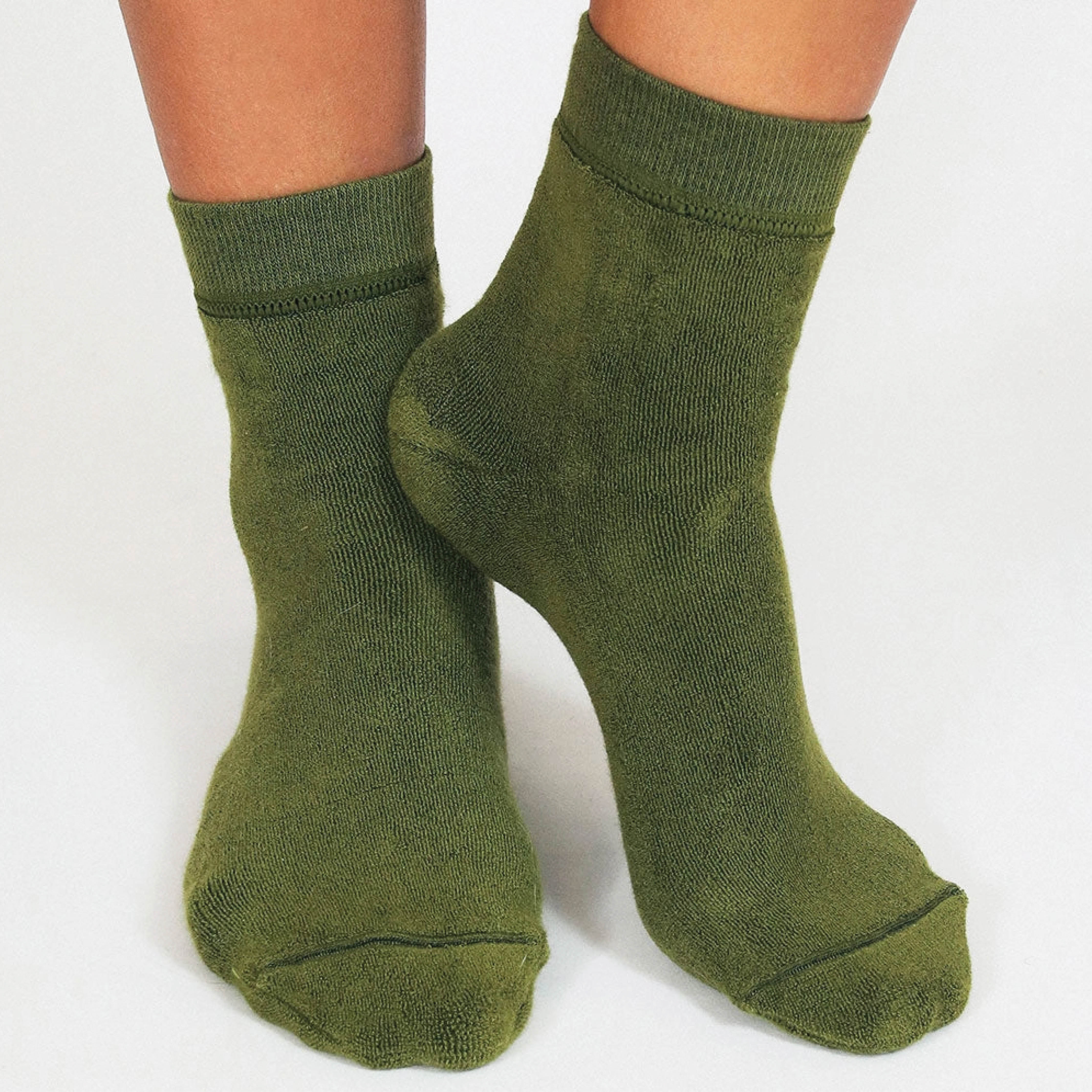 Terry Socks: Moss – The Anchored Collective