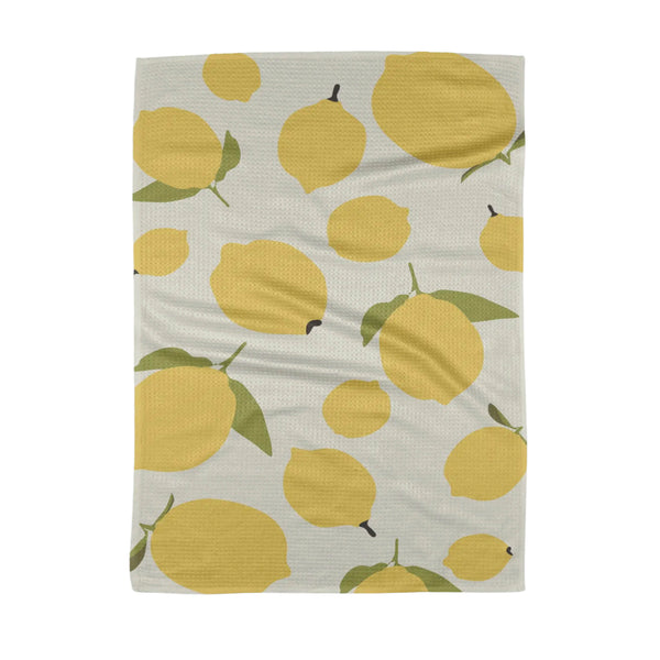 Sunny Lemons Tea Towel