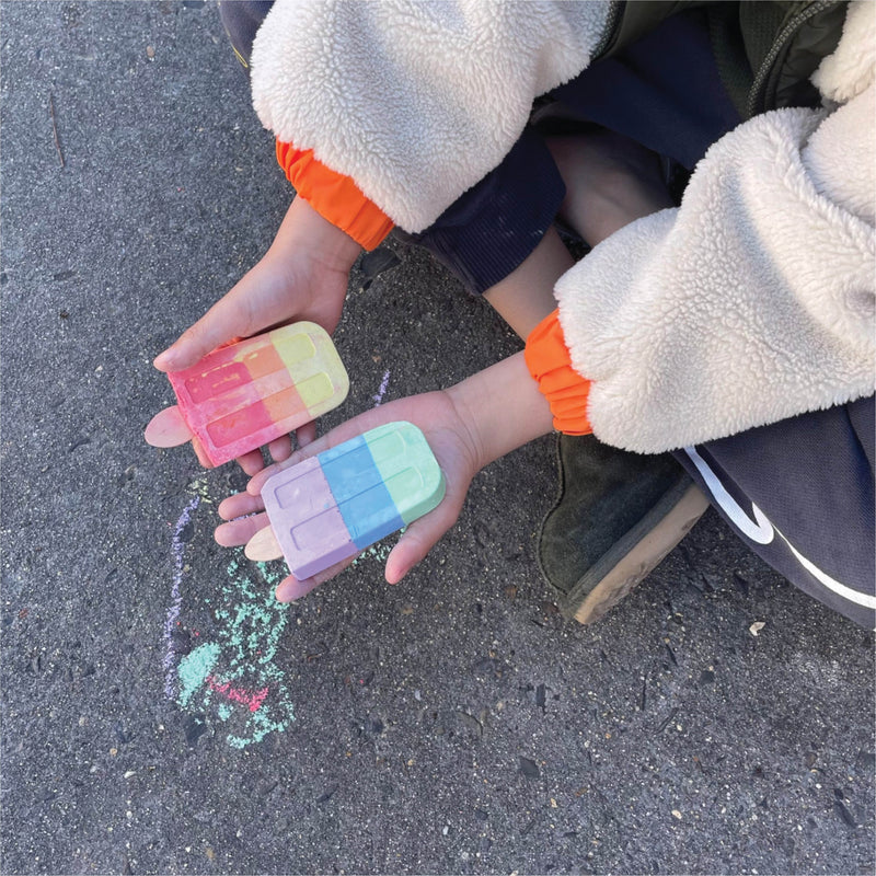 Popsicle Sidewalk Chalk