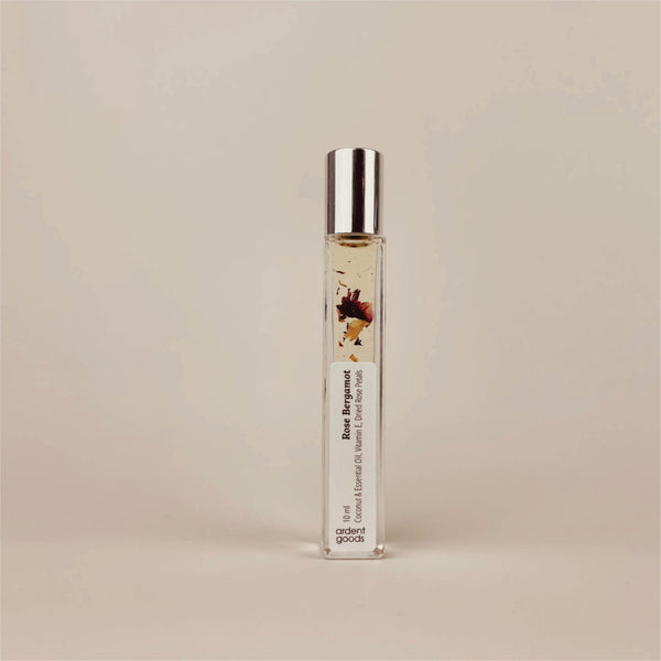 Absolute Rose + Bergamot Natural Perfume Roller