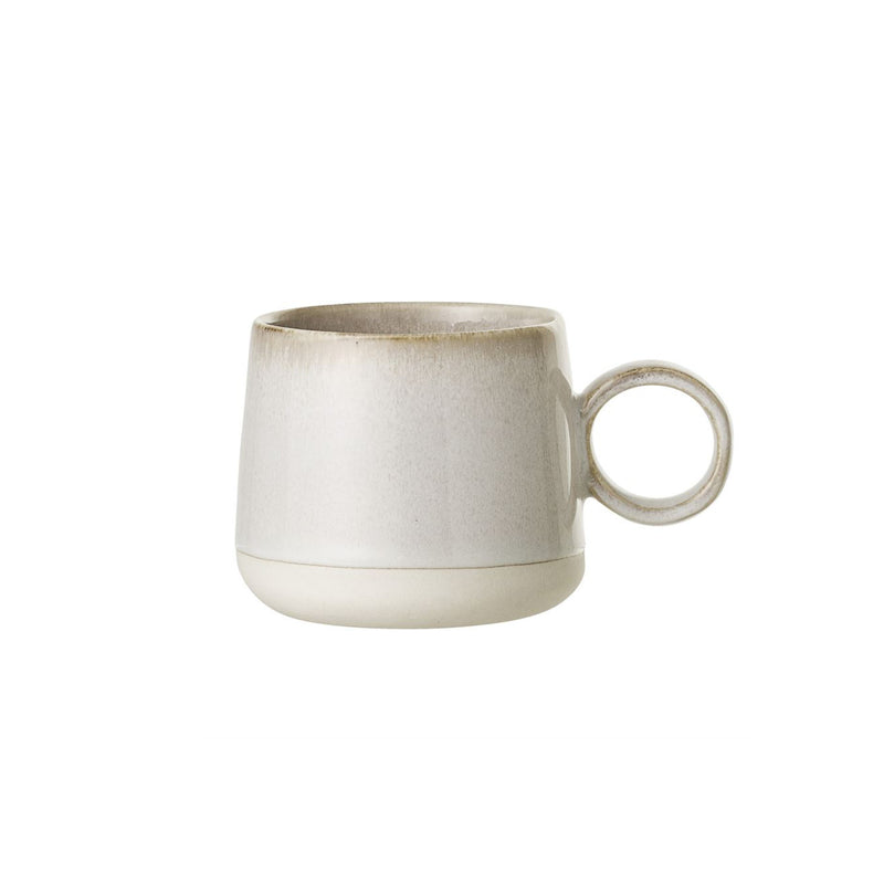 Cream Stoneware Mug