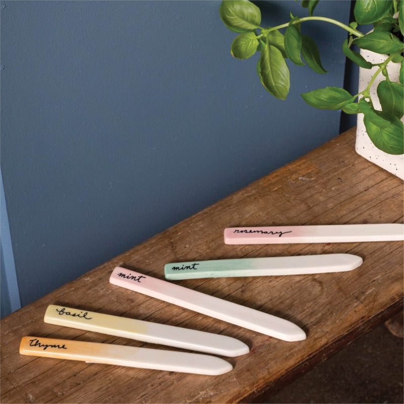 Watercolor Herb Markers