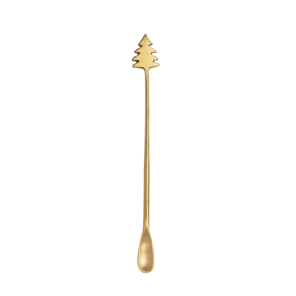 Christmas Tree Cocktail Spoon
