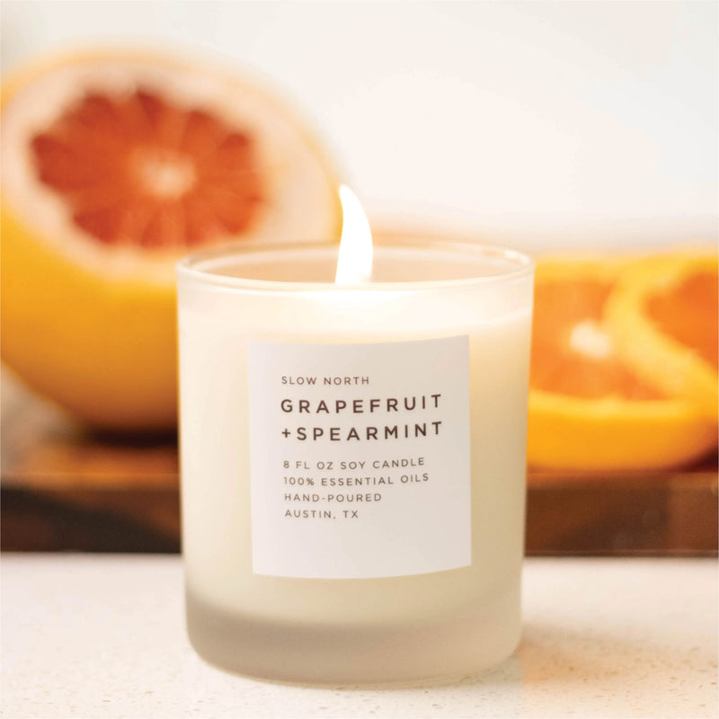 Clove and Grapefruit Soy Candle | Long Lasting | 100% Natural