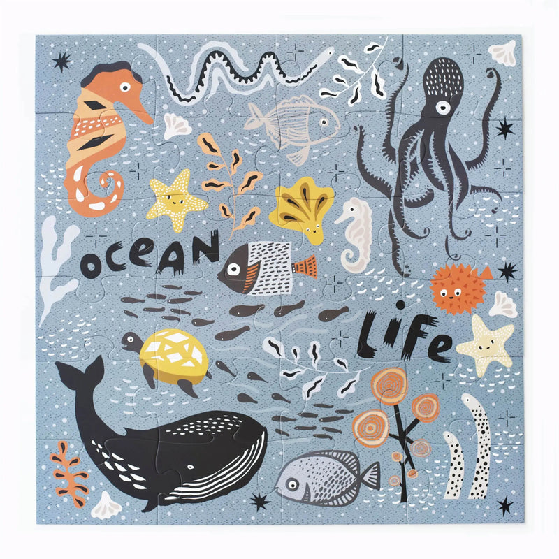 Floor Puzzle: Ocean Life