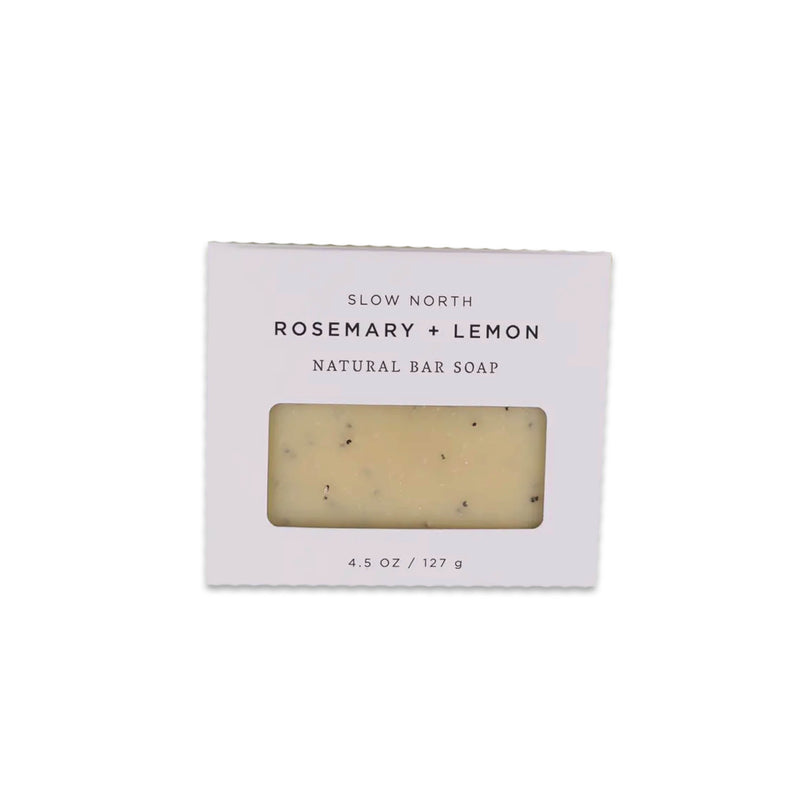 Natural Bar Soap: Rosemary + Lemon